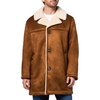 image:imageDOCKERS Mens Faux Shearling Rancher CoatCognac