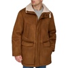 image:imageDOCKERS Mens Faux Shearling Walking CoatCognac