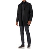 image:imageDOCKERS Mens Henry Wool Blend Top Coat Regular and Big amp Tall SizesBlack