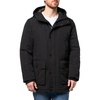 image:imageDOCKERS Mens Hooded Parka With Utility PocketsBlack