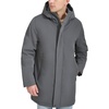 image:imageDOCKERS Mens Softshell Midlength Hooded City CoatAsphalt