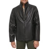 image:imageDOCKERS Mens The Dylan Faux Leather Racer JacketBlack With Bib