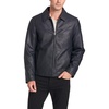 image:imageDockers Mens James Faux Leather Jacket Regular Big amp Tall SizesNavy