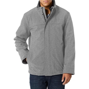 image:imageDOCKERS Mens 3in1 Soft Shell Systems Jacket With Fleece LinerHeather Grey
