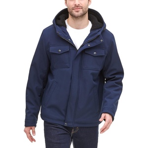 image:imageDOCKERS Mens Arctic Cloth Sherpa Storm JacketMidnight Soft Shell