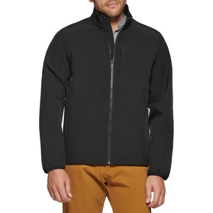 image:imageDOCKERS Mens Clean Zipup Softshell JacketBlack