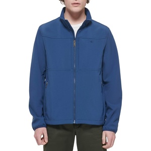 image:imageDOCKERS Mens Clean Zipup Softshell JacketOcean Blue