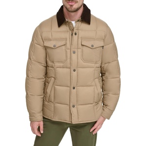 image:imageDOCKERS Mens Dockers Mens Quilted Puffer ShacketHarvest Gold