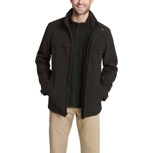 image:imageDOCKERS Mens Dwight Soft Shell Bib Jacket Regular and Big amp Tall SizesBlack