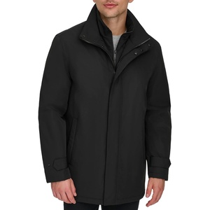 image:imageDOCKERS Mens Dwight Soft Shell Bib Jacket Regular and Big amp Tall SizesBlack With Bib