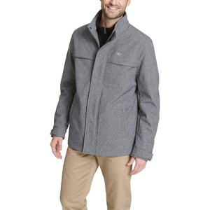 image:imageDOCKERS Mens Dwight Soft Shell Bib Jacket Regular and Big amp Tall SizesHeather Grey