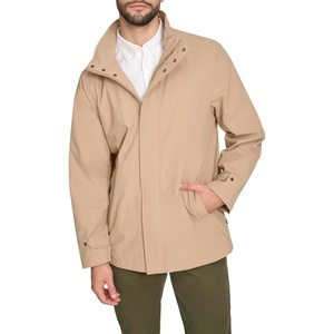image:imageDOCKERS Mens Dwight Soft Shell Bib Jacket Regular and Big amp Tall SizesKhaki Lightweight