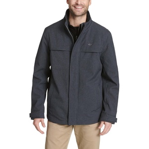 image:imageDOCKERS Mens Dwight Soft Shell Bib Jacket Regular and Big amp Tall SizesMidnight Heather