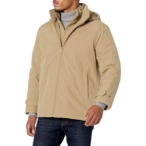 image:imageDOCKERS Mens Dwight Soft Shell Bib JacketHarvest Gold Hooded