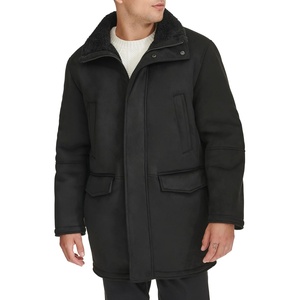 image:imageDOCKERS Mens Faux Shearling Walking CoatBlack