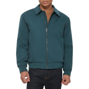 image:imageDOCKERS Mens Micro Twill Golf Bomber JacketForest Filled