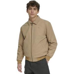 image:imageDOCKERS Mens Micro Twill Golf Bomber JacketHarvest Gold Unfilled