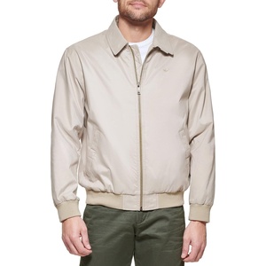 image:imageDOCKERS Mens Micro Twill Golf Bomber JacketKhaki