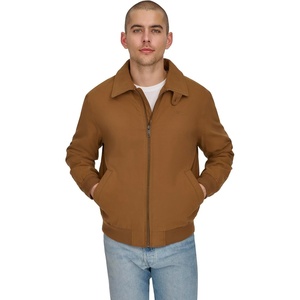 image:imageDOCKERS Mens Micro Twill Golf Bomber JacketMoroccan Brown Filled