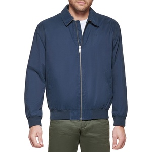 image:imageDOCKERS Mens Micro Twill Golf Bomber JacketNavy