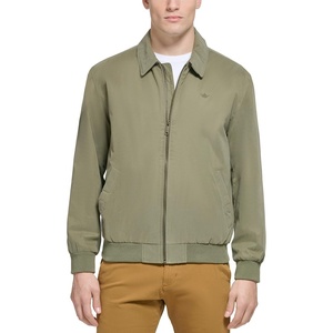 image:imageDOCKERS Mens Micro Twill Golf Bomber JacketOlive