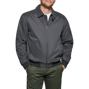 image:imageDOCKERS Mens Micro Twill Golf Bomber JacketSteel Filled