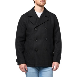 image:imageDOCKERS Mens Wool Blend PeacoatBlack