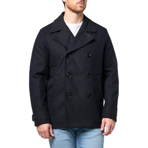 image:imageDOCKERS Mens Wool Blend PeacoatNavy