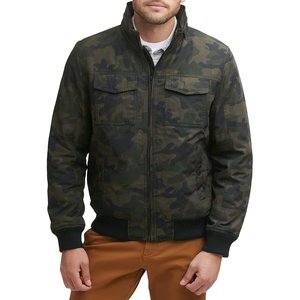 image:imageDockers Mens QuiltedLined Flight Bomber JacketCamouflage