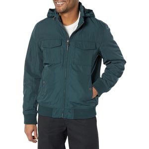 image:imageDockers Mens QuiltedLined Flight Bomber JacketForest