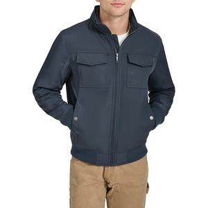 image:imageDockers Mens QuiltedLined Flight Bomber JacketNavy