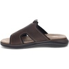 image:imageDOCKERS Mens Barlin Casual SlipOn Slide SandalsDark BrownBlack
