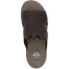 image:imageDOCKERS Mens Barlin Casual SlipOn Slide SandalsDark BrownBlack