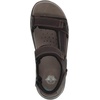 image:imageDOCKERS Mens Bradburn Outdoor Sport Sandals with Adjustable StrapsDark BrownBlack