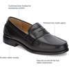 image:imageDOCKERS Mens Colleague Dressy Penny LoaferBlack