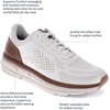 image:imageDOCKERS Mens GO2 Dress Casual LaceUp SneakersWhiteTan