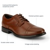 image:imageDOCKERS Mens Garfield Cap Toe Dress Oxford ShoesTan