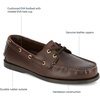image:imageDOCKERS Mens Vargas Classic Leather Boat ShoeRaisin