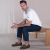 image:imageDOCKERS Mens Vargas Classic Leather Boat ShoeRaisin