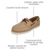 image:imageDOCKERS Mens Vargas Classic Leather Boat ShoeTaupe