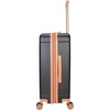 image:imageDockers Hooper Hardside Expandable 8Wheel Spinner Travel Carry On Luggage 20Inch TimberwolfBlack