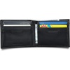 image:imageDockers Mens Bifold Leather Wallet  Thin Slimfold RFID Blocking Security Smart Extra CapacityBlack Emboss Logo