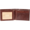 image:imageDockers Mens Bifold Leather Wallet  Thin Slimfold RFID Blocking Security Smart Extra CapacityBrown