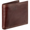 image:imageDockers Mens Bifold Leather Wallet  Thin Slimfold RFID Blocking Security Smart Extra CapacityBrown