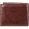 image:imageDockers Mens Bifold Leather Wallet  Thin Slimfold RFID Blocking Security Smart Extra CapacityBrown