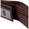 image:imageDockers Mens Bifold Leather Wallet  Thin Slimfold RFID Blocking Security Smart Extra CapacityBrown Crunch