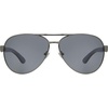 image:imageDockers Mens Bo Sunglasses Polarized Aviator Gunmetal 54mmGunmetal