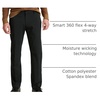 image:imageDockers Mens City Tech Trouser Straight Fit Smart 360 Tech PantsMineral Black Stretch