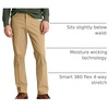 image:imageDockers Mens City Tech Trouser Straight Fit Smart 360 Tech PantsNew British Khaki Stretch