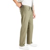 image:imageDockers Mens Comfort Knit Jean Cut Straight Fit Smart 360 Knit PantsCamo Green Stretch